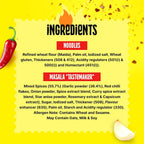 MAGGI Spicy Garlic Noodles, Fiery & Garlic Twist, 62g Pack