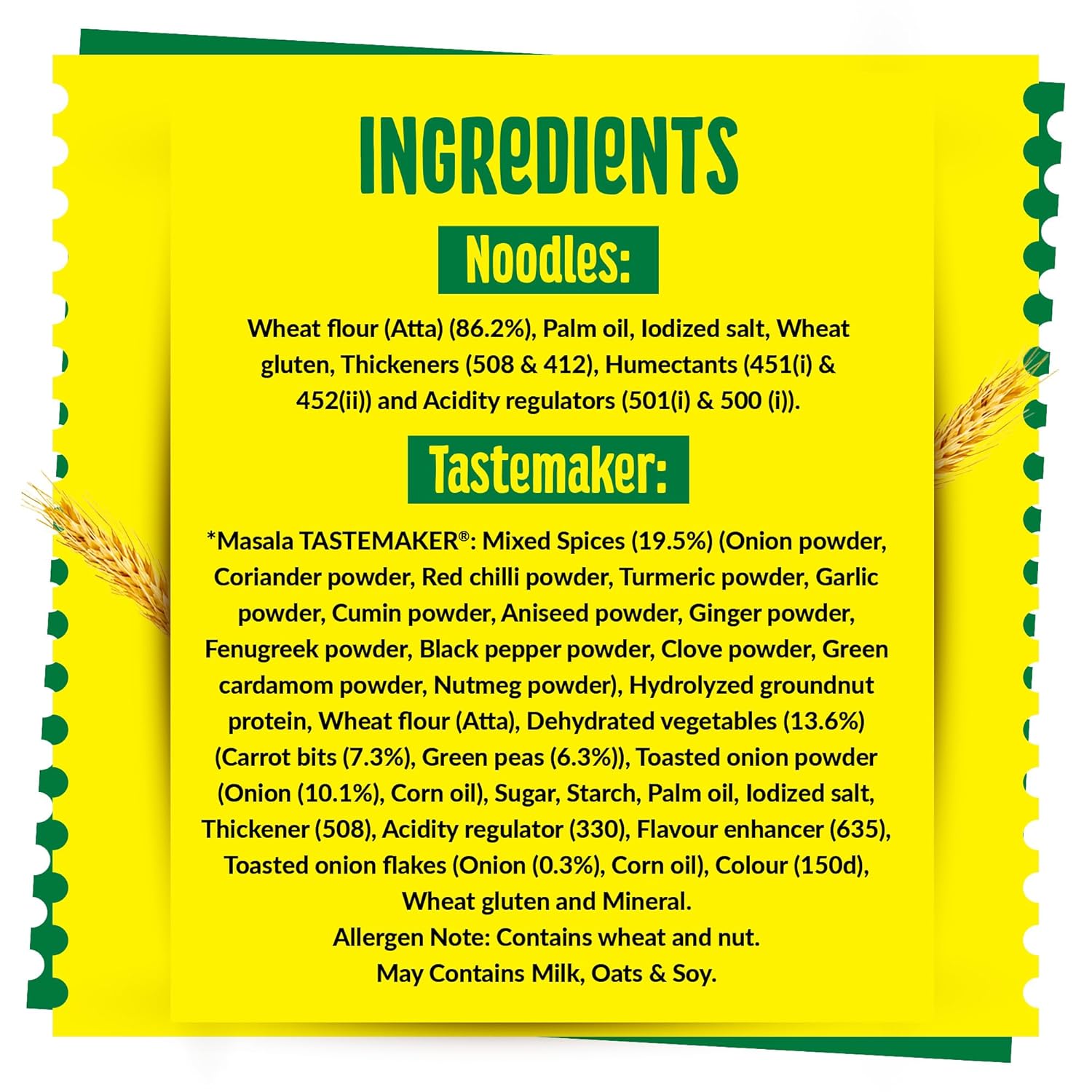 MAGGI Veg Atta Noodles with MAGGI Masala Taste, Made with ONLY ATTA, 290g