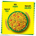 MAGGI Veg Atta Noodles with MAGGI Masala Taste, Made with ONLY ATTA, 290g
