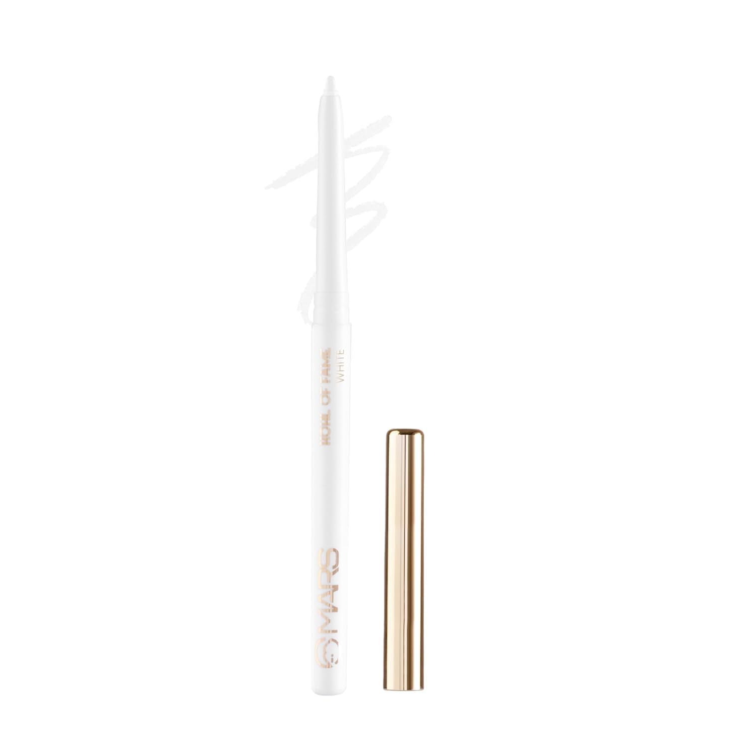 MARS Kohl of Fame Up to 12 Hours Stay Retractable Kajal 0.35g (white)