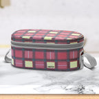 MILTON Corporate Lunch Stainless Steel Containers, Set of 3 Maroon