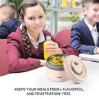 MILTON Snack Box Big I Inner Steel, PU Insulated 510 ml (Beige)