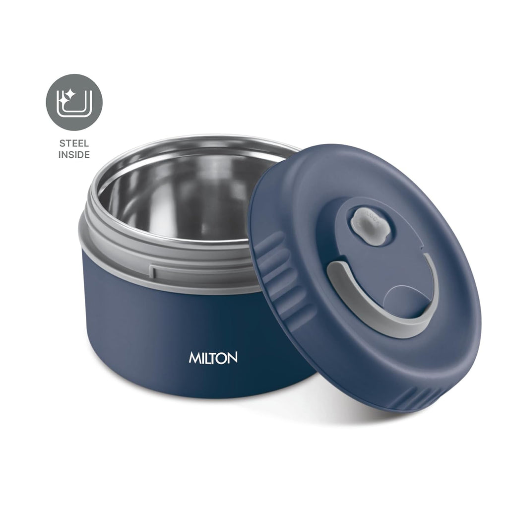 MILTON Snack Box Big I Inner Steel, PU Insulated 510 ml (Blue)