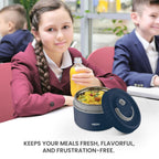 MILTON Snack Box Big I Inner Steel, PU Insulated 510 ml (Blue)
