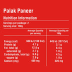 MTR Minute Meals Palak Paneer 300g