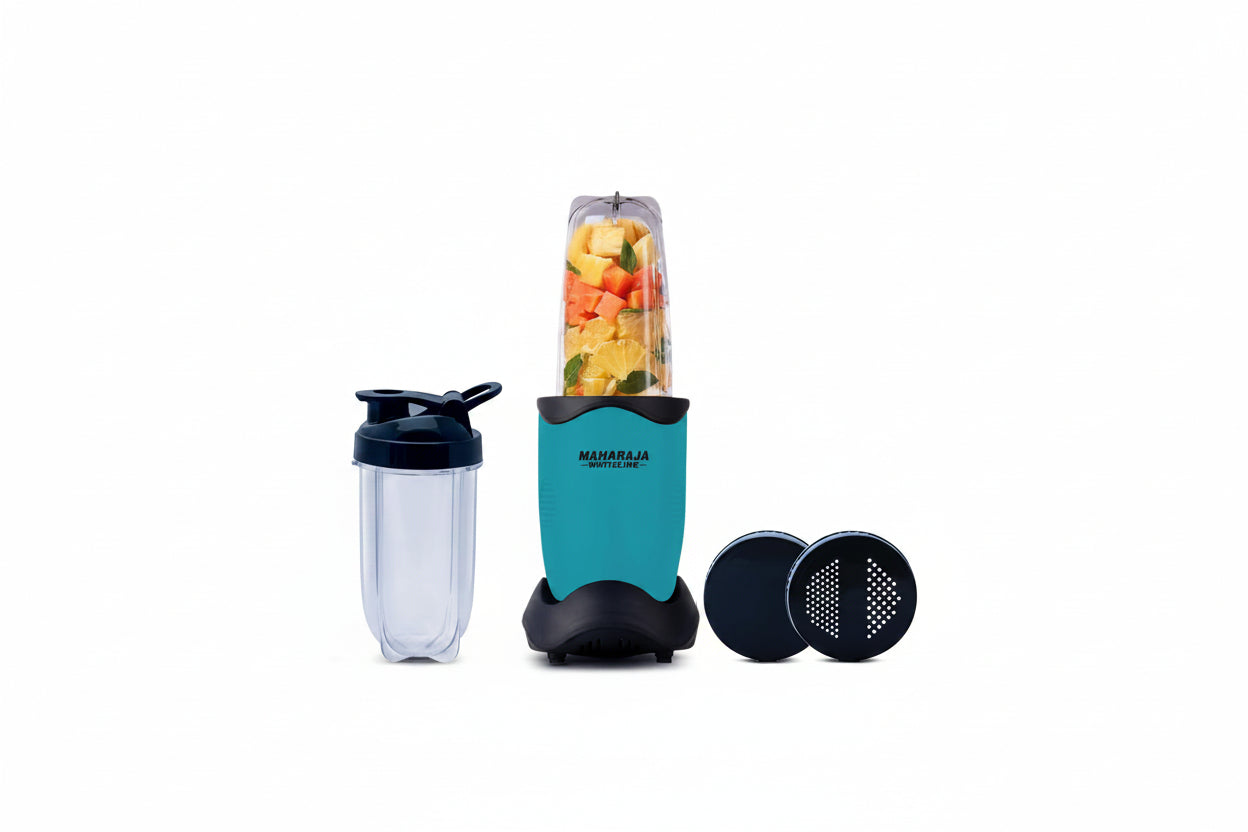 Maharaja Whiteline 400 Watt Easy Twist Nutri Blender Mixer Grinder with 2 Jars