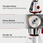 Maharaja Whiteline 500W Livo Pro Mixer Grinder with 3 Stainless Steel Jars