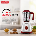 Maharaja Whiteline 500W Livo Pro Mixer Grinder with 3 Stainless Steel Jars