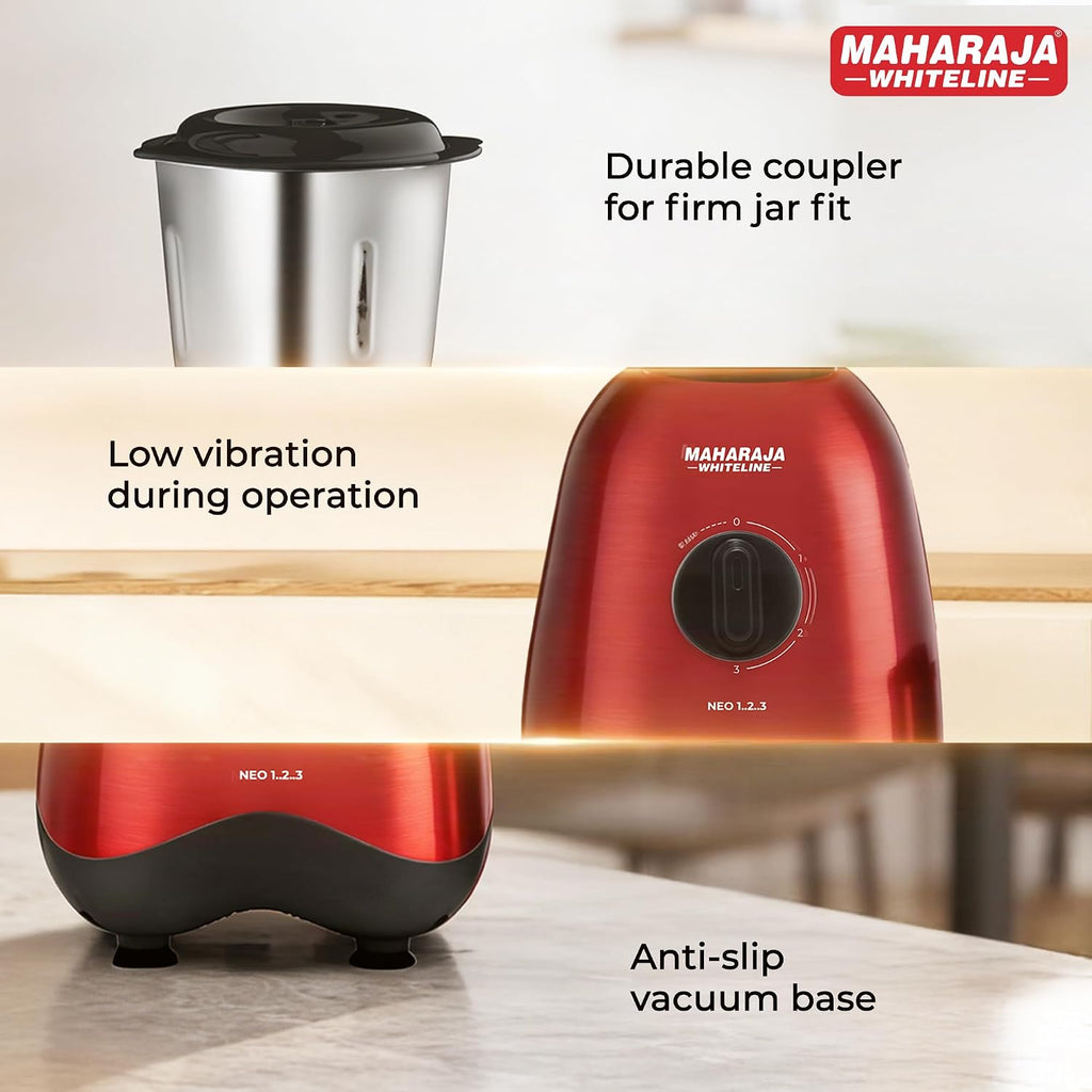 Maharaja Whiteline Neo 1..2..3 Mixer Grinder