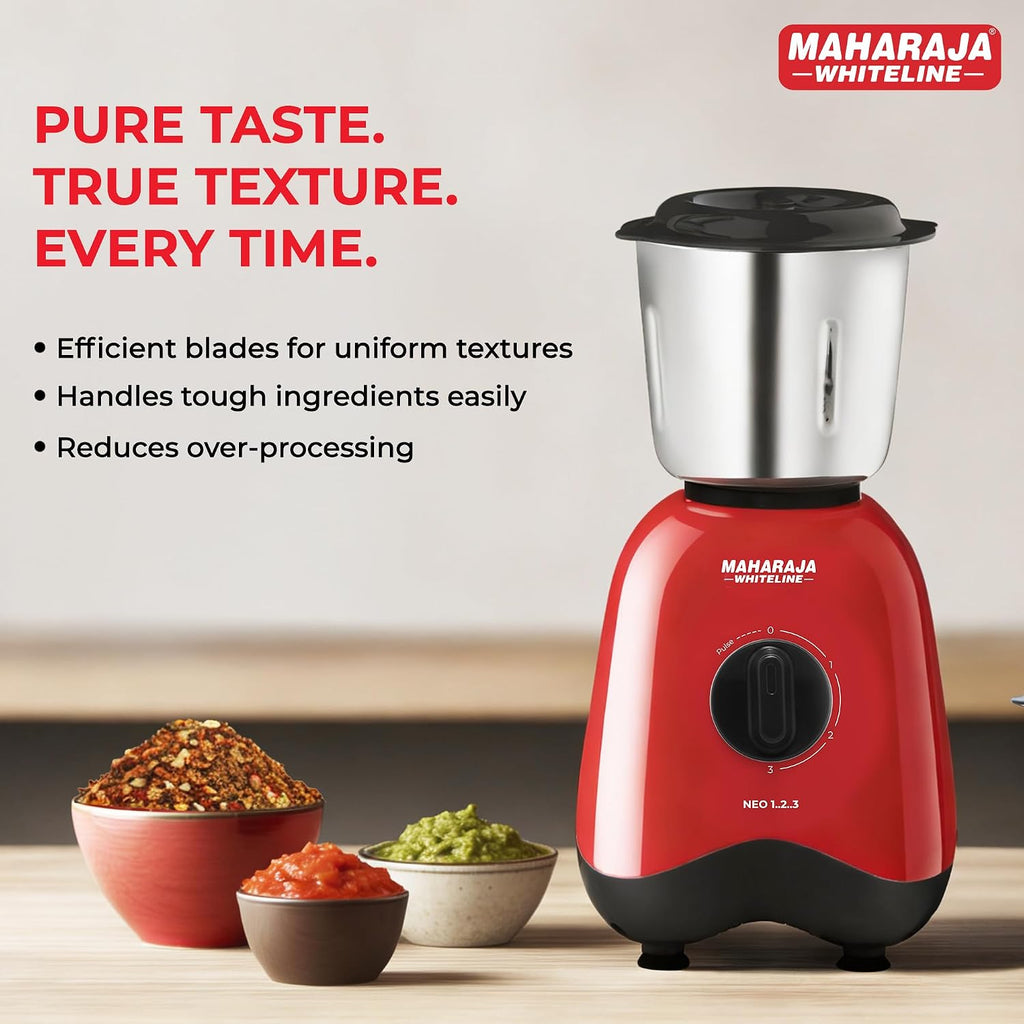 Maharaja Whiteline Neo 1..2..3 Mixer Grinder