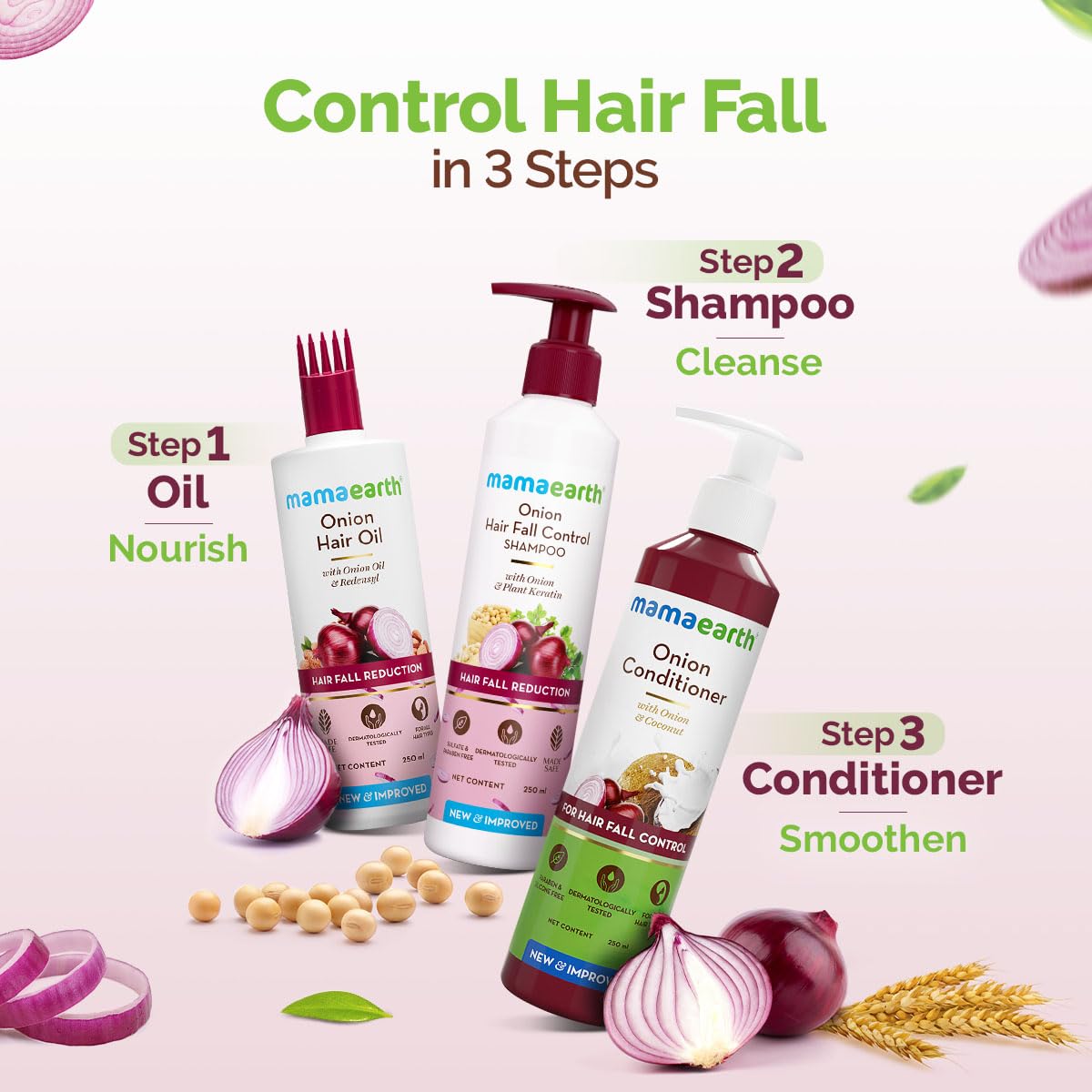 Mamaearth Onion Hair Oil with Onion Oil 200 ml