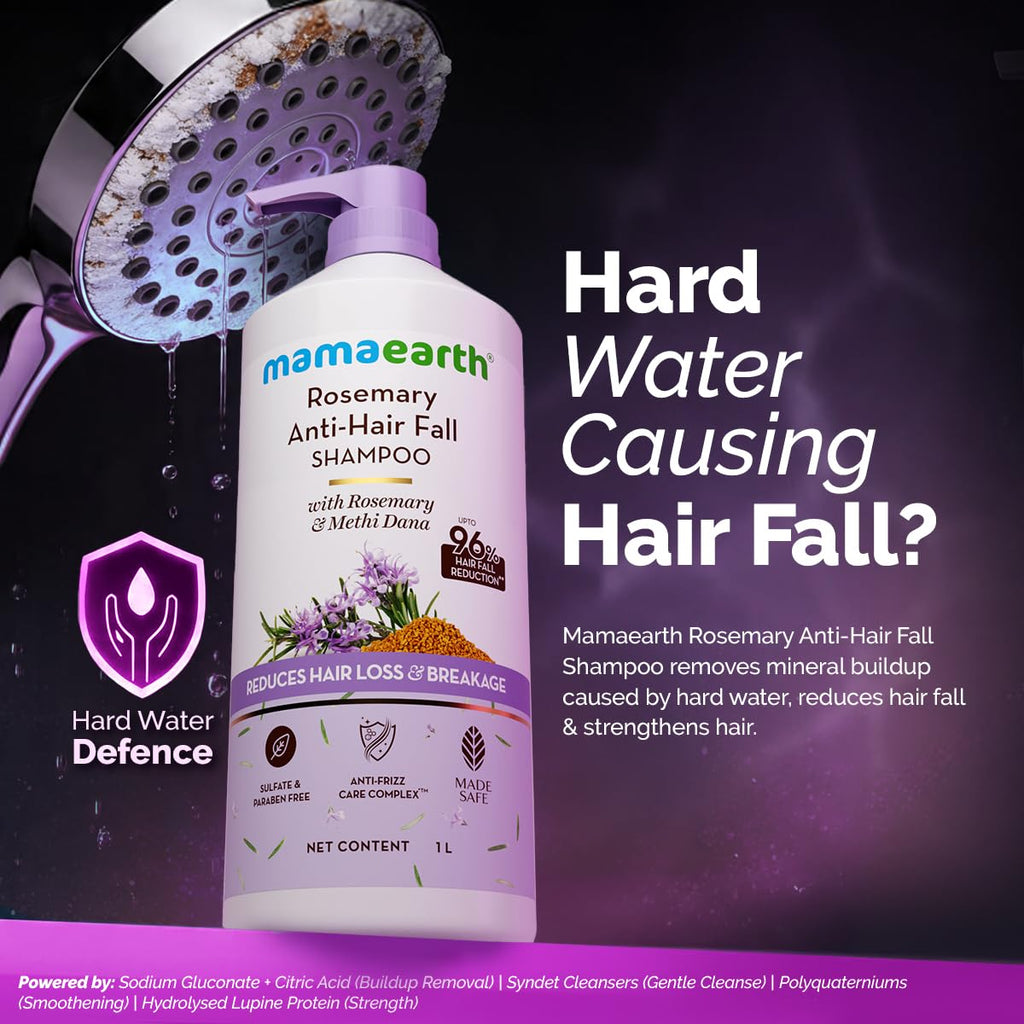 Mamaearth Rosemary Anti-Hair Fall Shampoo ( 600 ml )