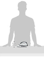 Morphy Richards Inspira 1000-Watt Dry Iron (White and Black)