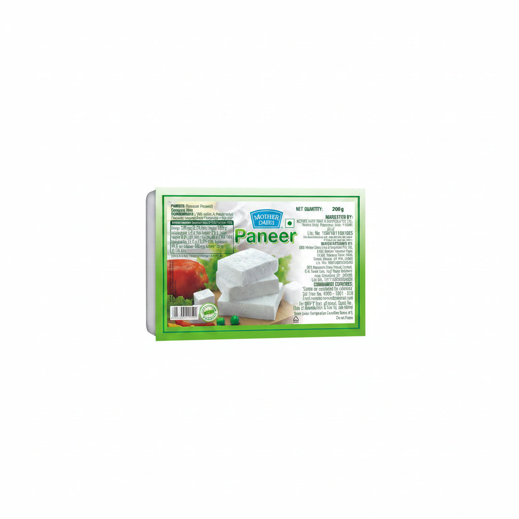 Mother Dairy Paneer, 200 g Pack