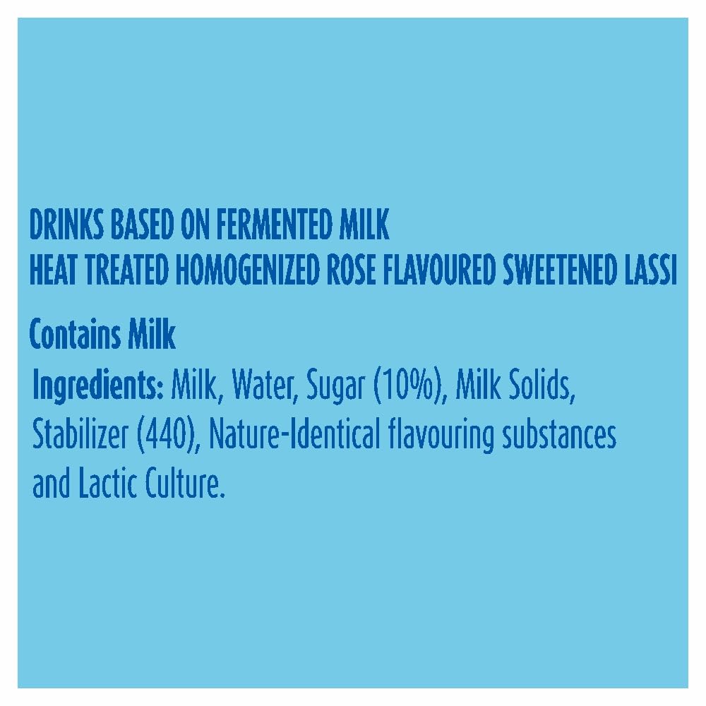 Mother Dairy Sweet Lassi Tetra Pack, 180 ml