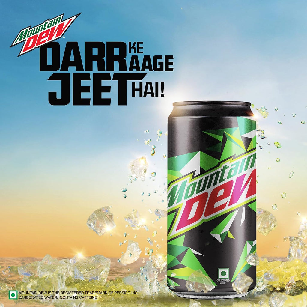 Mountain Dew Soft Drink, 300/330 ml