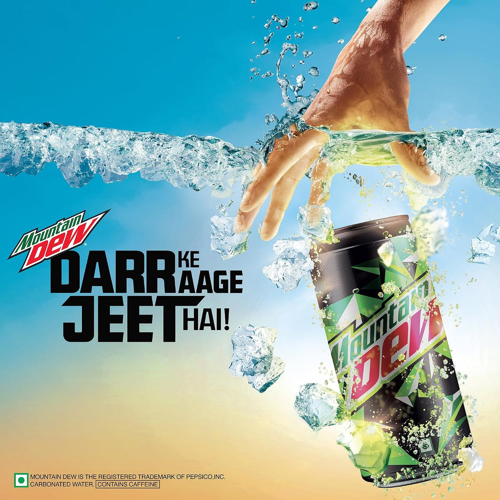 Mountain Dew Soft Drink, 300/330 ml