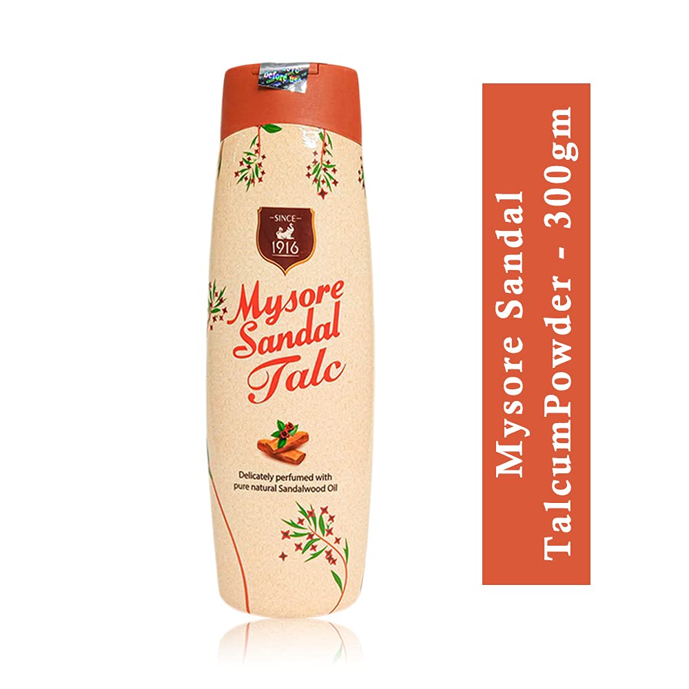 Mysore Sandal Talc, Pack of 300g