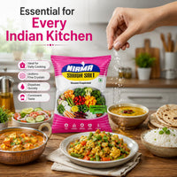 Nirma Shudh Salt 1 KG | Vacuum Evaporated Iodized | Fine Free-Flowing Edible Common Salt | Hygienically Packed | Ideal for Everyday Cooking