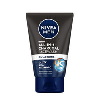 NIVEA MEN All in 1 Charcoal Face Wash 100 g