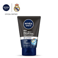 NIVEA MEN All in 1 Charcoal Face Wash 100 g