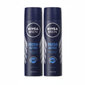 NIVEA MEN Fresh Active Original Spray Deodorant For Men, 150Ml (Pack Of 2)