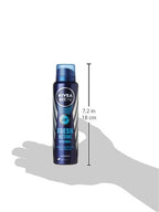 NIVEA MEN Fresh Active Original Spray Deodorant For Men, 150Ml (Pack Of 2)