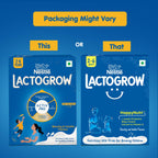 Nestle LACTOGROW Nutritious Milk Drink Powder, Biscuity vanilla Flavor 400g