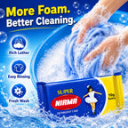 Nirma Super Detergent Cake Soap Bar 250 gm (Pack of 4)