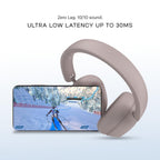 Noise Airwave Max 5 Wireless Over-Ear Headphones with Adaptive Hybrid ANC (up to 50dB), HFA Tech, 80H Playtime, Dual Pairing(Mauve Haze)
