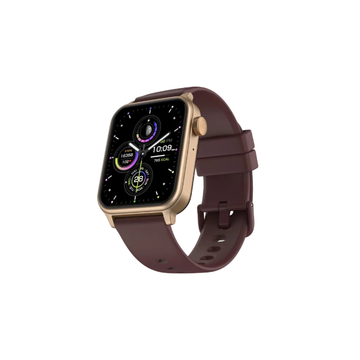 Noise Pulse Hyper Smart Watch with 21 Days Battery, 1.85" Display, AI Watch Faces, 100+ Sports Modes, Health Suite, SpO2 & Heart Rate Monitor, 1ATM Water Resistant(Deep Wine)