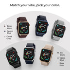 Noise Pulse Hyper Smart Watch with 21 Days Battery, 1.85" Display, AI Watch Faces, 100+ Sports Modes, Health Suite, SpO2 & Heart Rate Monitor, 1ATM Water Resistant(Deep Wine)