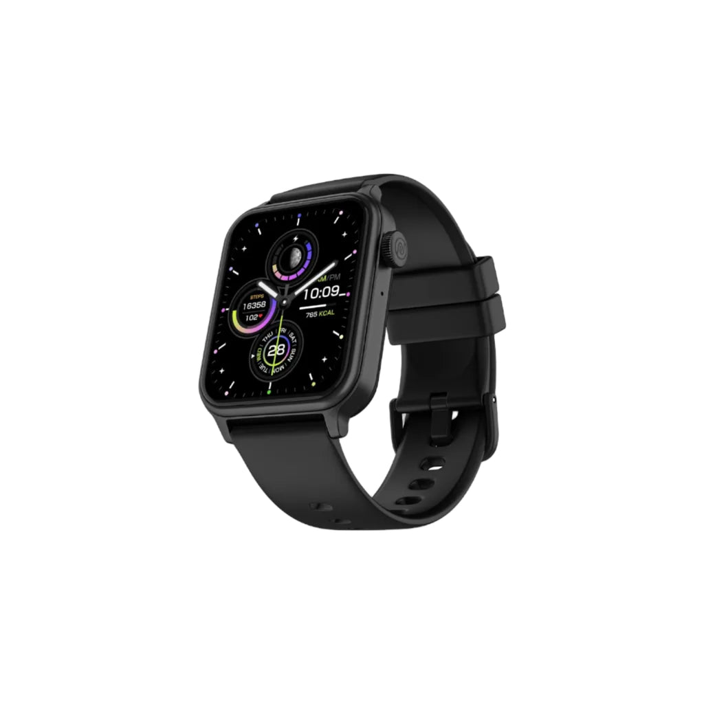 Noise Pulse Hyper Smart Watch with 21 Days Battery, 1.85" Display, AI Watch Faces, 100+ Sports Modes, Health Suite, SpO2 & Heart Rate Monitor, 1ATM Water Resistant(Jet Black)