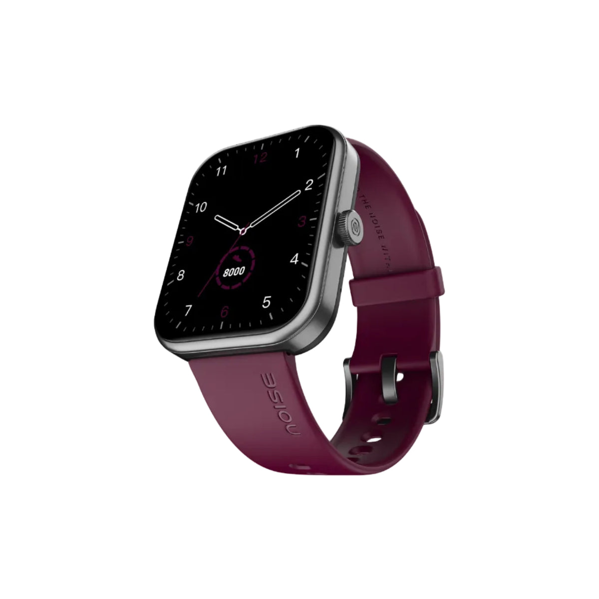 Noise Pulse 2 Max 1.85" Display, Bluetooth Calling Smart Watch, 10 Days Battery, 550 NITS Brightness, Smart DND, 100 Sports Modes, Smartwatch for Men and Women (Deep Wine)