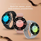 Noise Twist Go Smart Watch 1.39" Display, TruSyncᵀᴹ BT Calling, Glossy Metal Finish, 150+ Watch Faces, IP68, Sleep Tracking, 100+ Sports Modes, Smart Watch for Men and Women (Silver Blue)