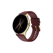 Noise Twist Go Smart Watch 1.39" Display, TruSyncᵀᴹ BT Calling, Glossy Metal Finish, 150+ Watch Faces, IP68, Sleep Tracking, 100+ Sports Modes, Smart Watch for Men and Women (Gold Wine)