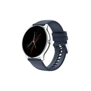 Noise Twist Go Smart Watch 1.39" Display, TruSyncᵀᴹ BT Calling, Glossy Metal Finish, 150+ Watch Faces, IP68, Sleep Tracking, 100+ Sports Modes, Smart Watch for Men and Women (Silver Blue)