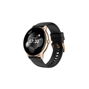 Noise Twist Go Smart Watch 1.39" Display, TruSyncᵀᴹ BT Calling, Glossy Metal Finish, 150+ Watch Faces, IP68, Sleep Tracking, 100+ Sports Modes, Smart Watch for Men and Women (Midnight Gold)
