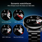 Noise Vortex Plus 1.46” AMOLED Display, AoD, BT Calling, Sleek Metal Finish, 7 Days Battery Life, All New OS with 100+ Watch Faces & Health Suite (Metal Black)