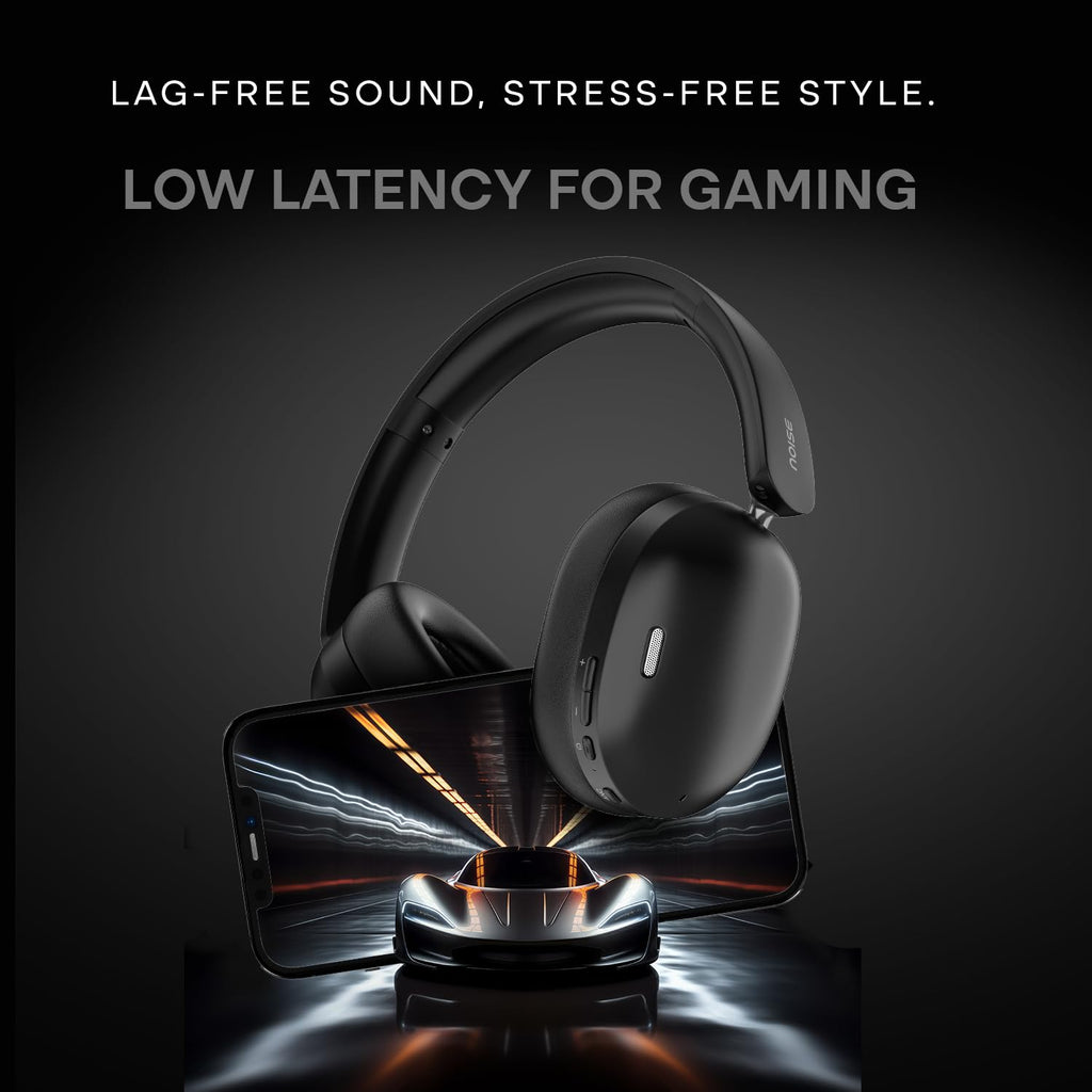 Noise Newly Launched Airwave Max XR Wireless Over-Ear Headphones with 120H Playtime, ANC, HFA Tech, Spatial Audio, Dual Pairing,BT V6.0(Forest Green)