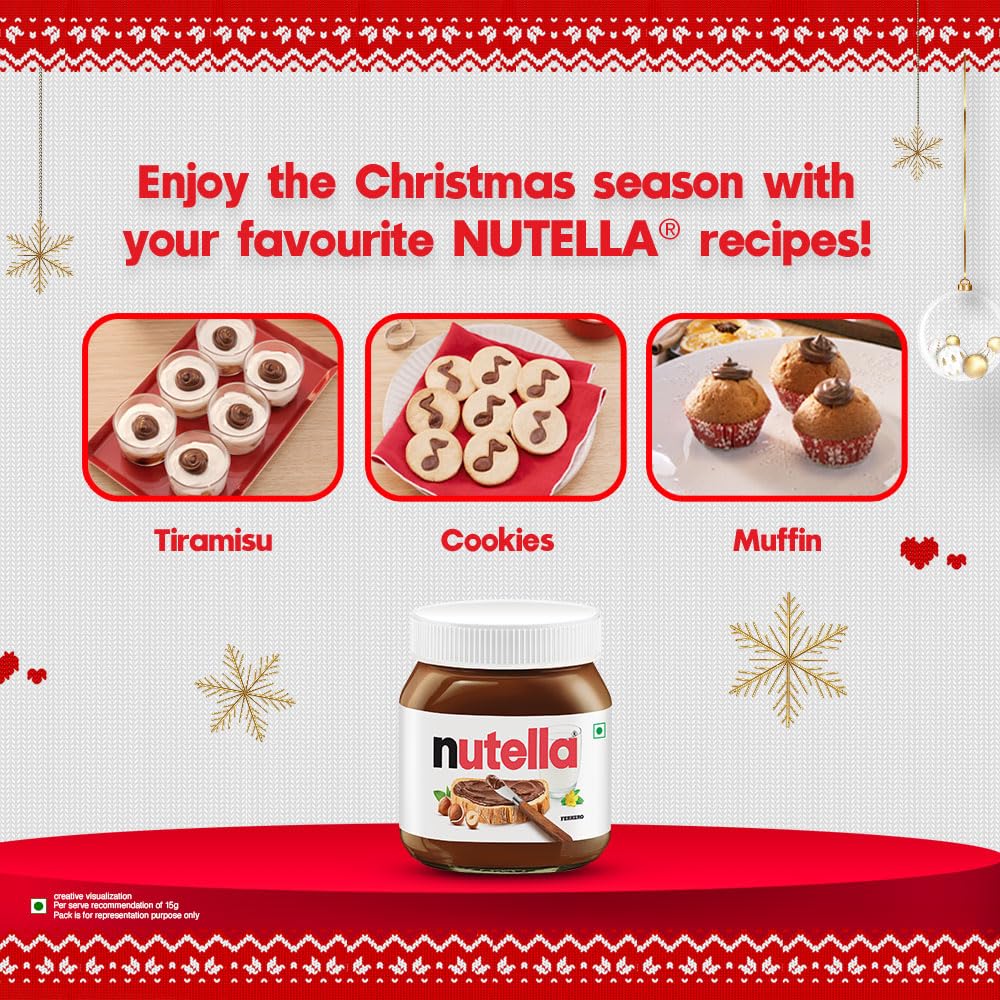 Nutella Hazelnut Spread with Cocoa, 180 gram