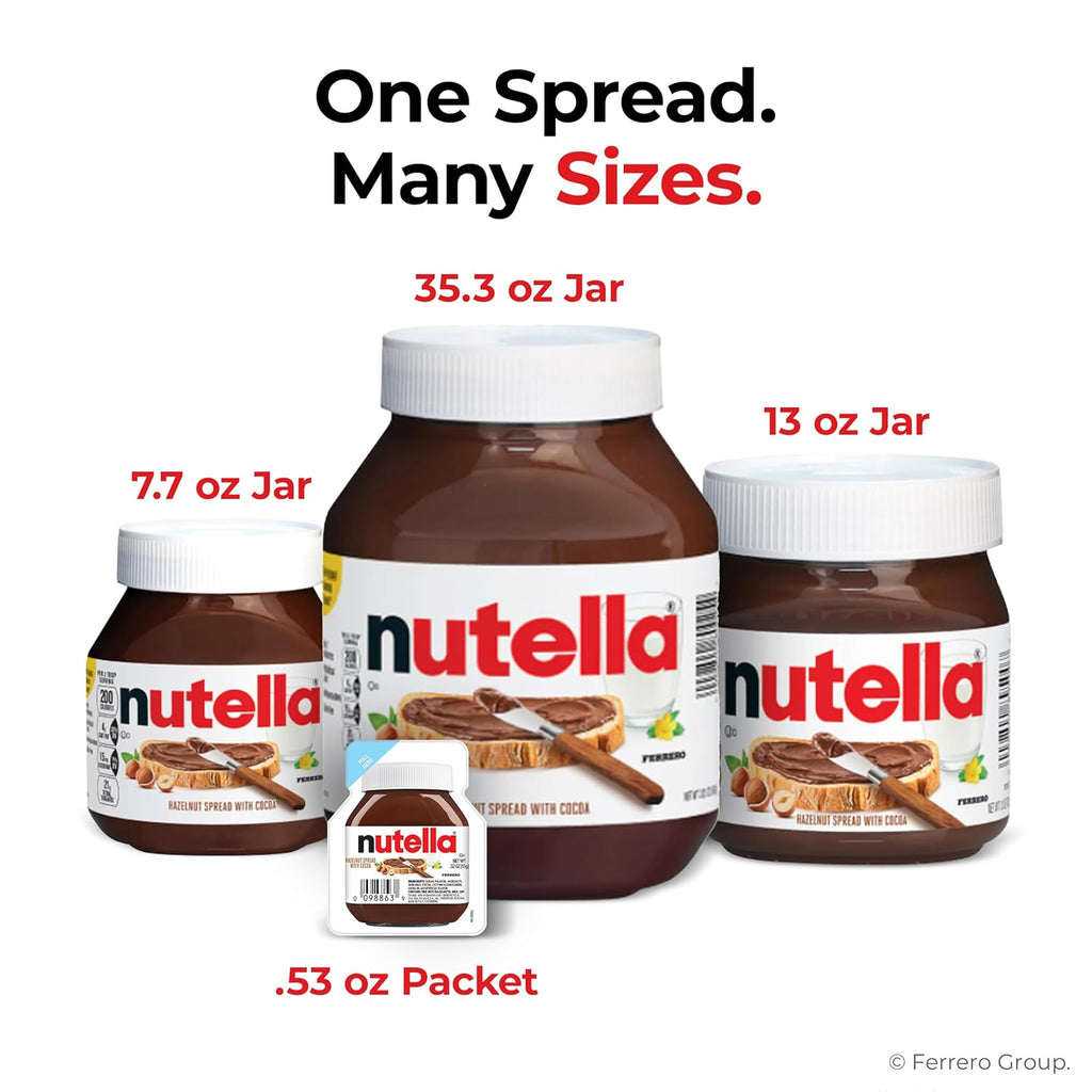 Nutella Hazelnut Spread with Cocoa, 750g