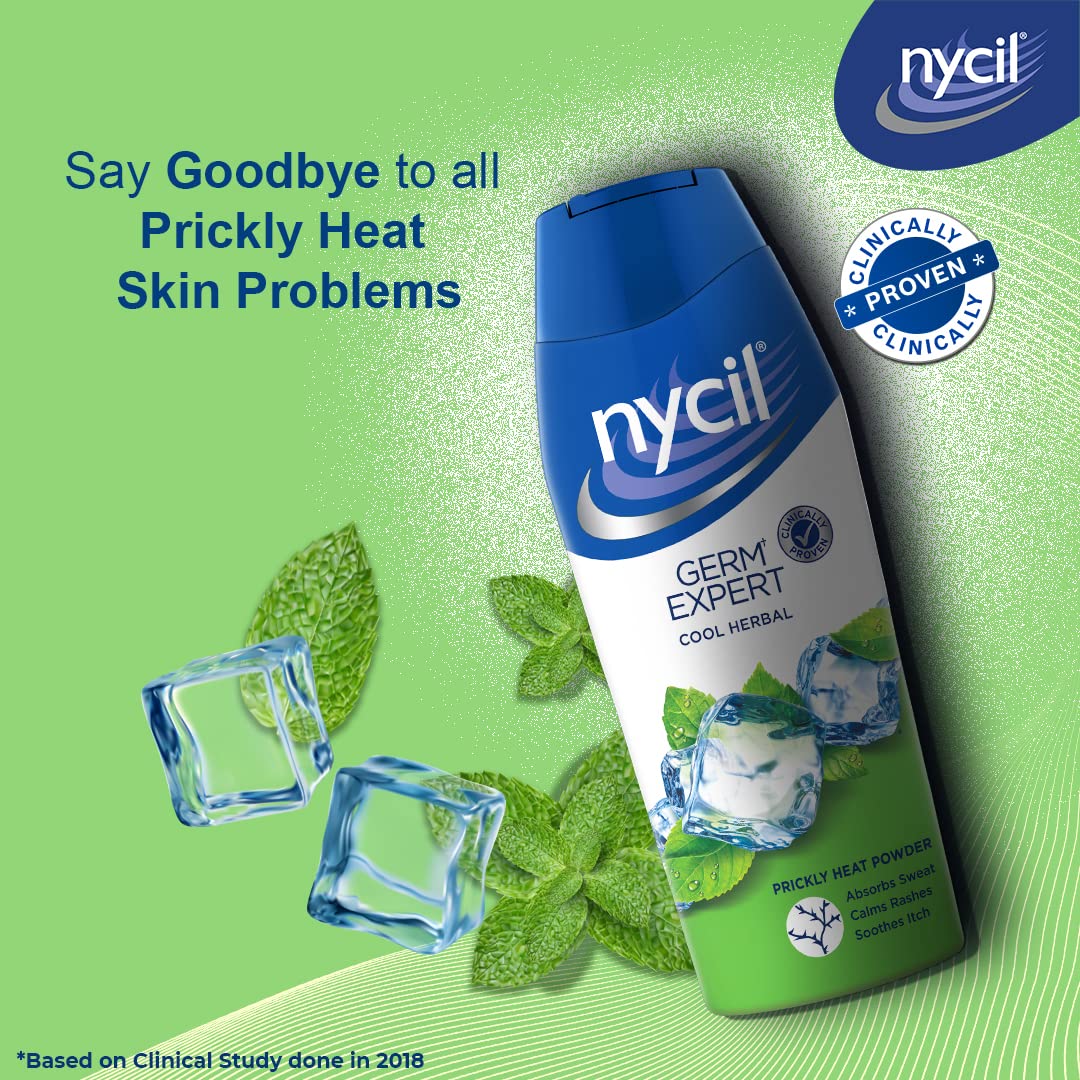 Nycil Germ Expert Cool Herbal  400g Pack