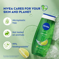 NIVEA Bath Care Lemon and Oil Shower Gel, 250ml