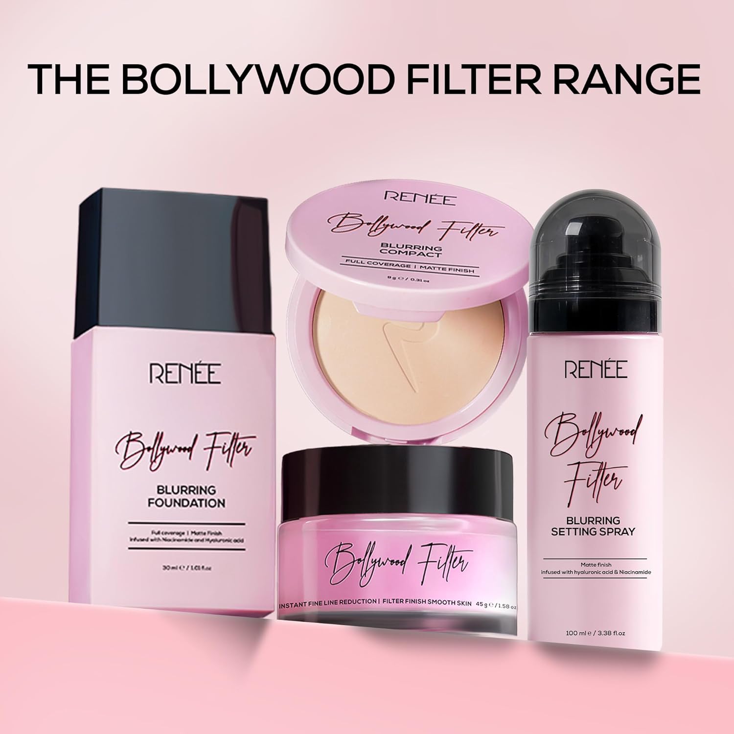 RENEE Bollywood Filter Blurring Setting Spray for Face Makeup
