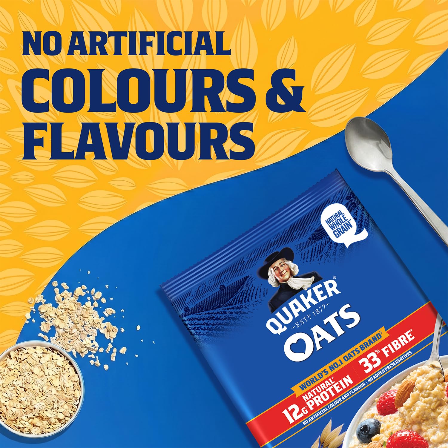 Quaker Oats Pouch, 1.5 kg
