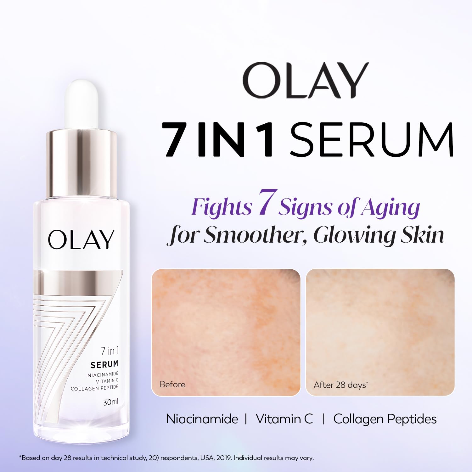 Olay 7in1 Ultra-light Face Serum 30ml