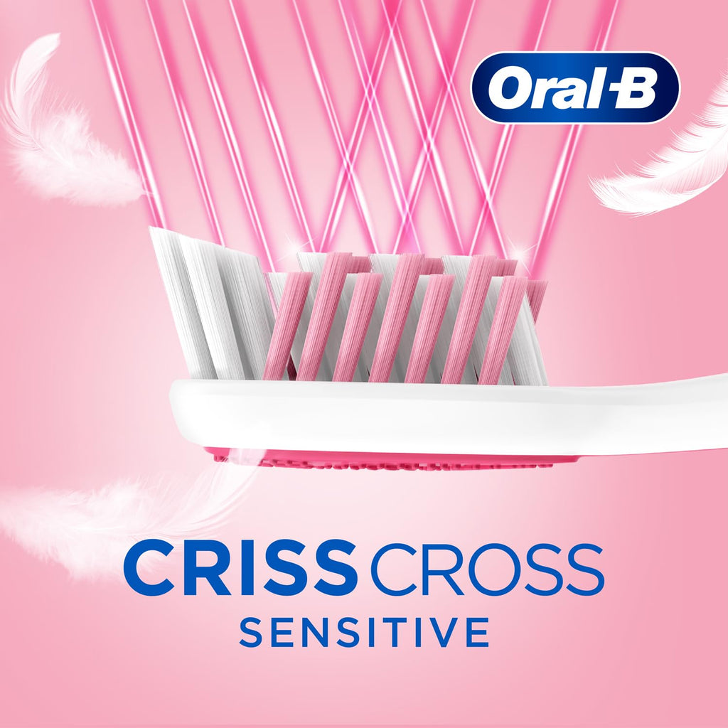 Oral-B Criss Cross Sensitive Ultrathin Soft Manual Toothbrush buy 2 get 1 free