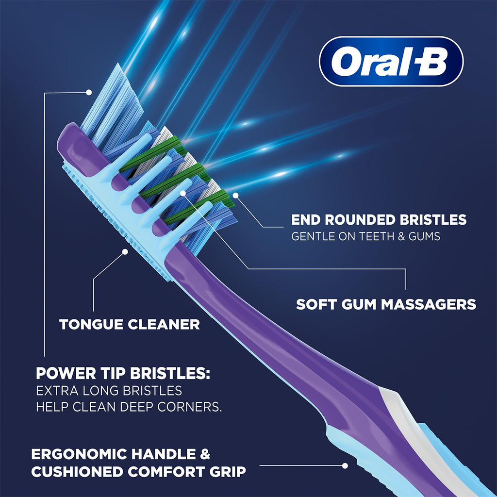 Oral-B Crisscross Gum Care Deep Clean Medium Bristles Manual Toothbrush  ( buy 2 get 2 free)