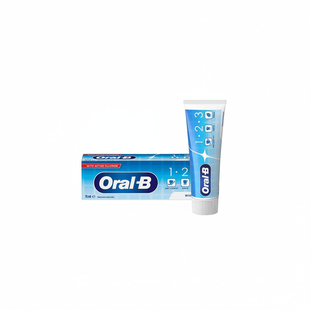 Oral B 1-2-3 Whitening Toothpaste 75ml